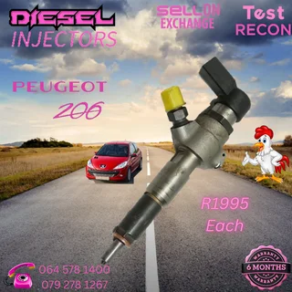Peugeot 206 diesel injectors