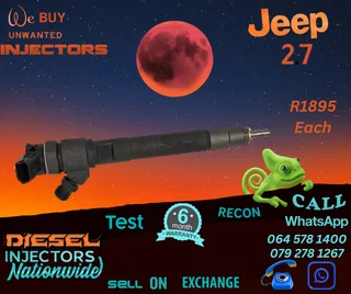 Jeep 2.7 diesel injectors