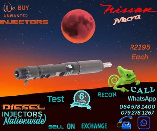 Nissan Micra diesel injectors
