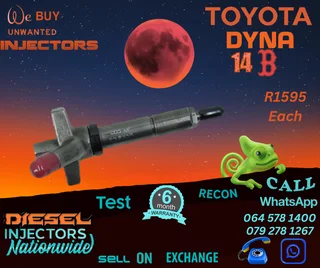 Toyota Dyna 14B diesel injectors