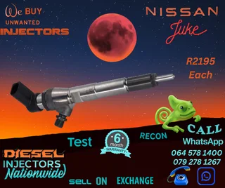 Nissan Juke diesel injectors