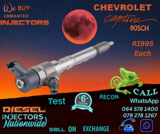 Chevrolet Captiva Bosch diesel injectors