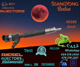 Ssangyong Rexton diesel injectors