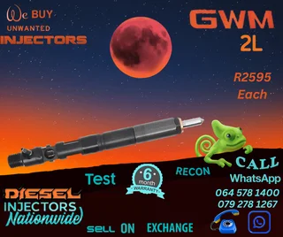 GWM 2L diesel injectors