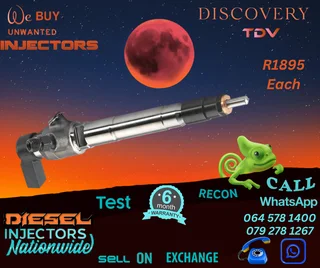 Discovery TDV diesel injectors