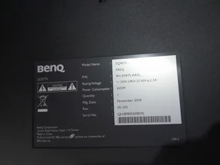 BENQ LCD TV for sale. with remote and plug in perfect condition.