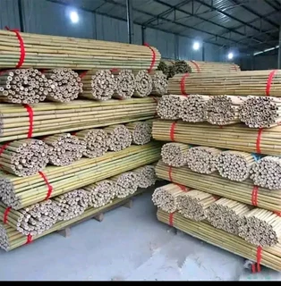 Bambooo and wood fencing