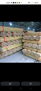Bambooo and wood fencing