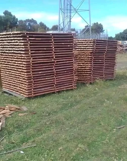 Wood and bamboo fencing