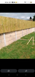 Bamboo and droppers fencing