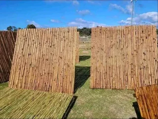 Bamboo and droppers pannels