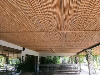 Wood and bamboo fencing