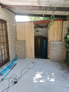 Wood and bamboo fencing