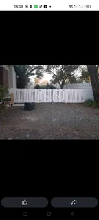 Bamboo and wood fencing