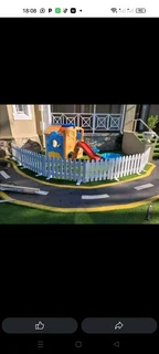 Bamboo and wood fencing