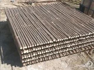 Wood and bamboo fencing