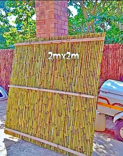 Wood and bamboo fencing