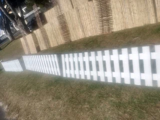 Wood and bamboo fencing
