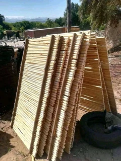 Wood and Bamboo fencing