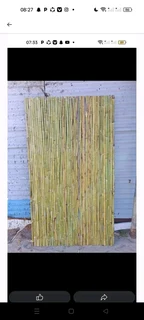 Wood and bamboo fencing