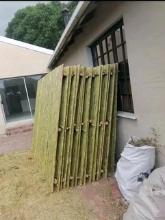 Bamboo fencing