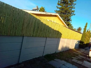 Wood and bamboo fencing