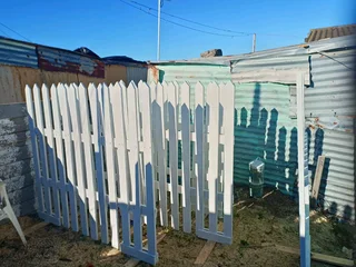 White picket fencing