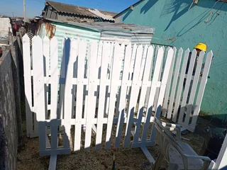 White picket fencing