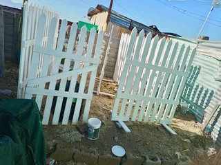 White picket fencing