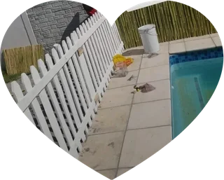 Wood and bamboo fencing