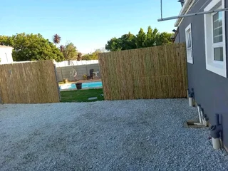 Wood and bamboo fencing