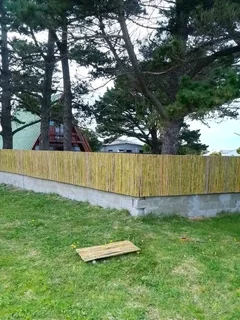 Wood and bamboo fencing are still available please we offer dilivery and