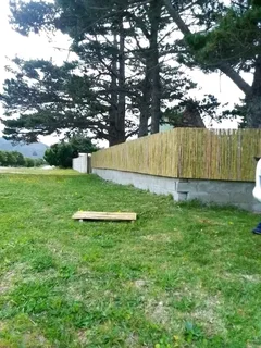 Wood and bamboo fencing