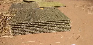 Wood and bamboo fencing