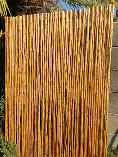 Wood and bamboo fencing