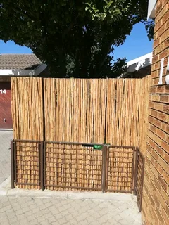 Wood and bamboo fencing