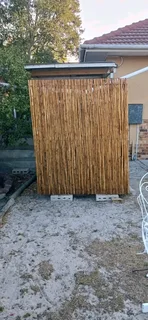 Wood and bamboo fencing