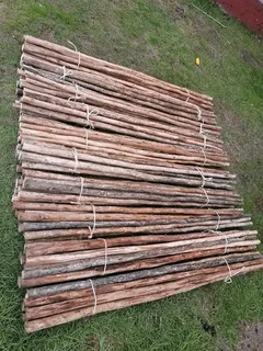Wood and bamboo fencing