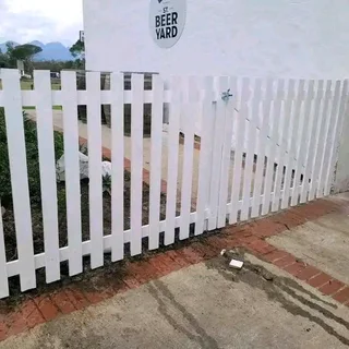 Wood and bamboo fencing