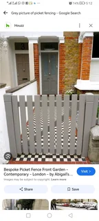 Picket fencing
