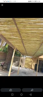 Bamboo fencing