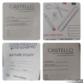 Exercise school books