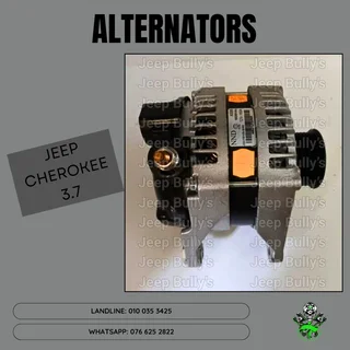 Jeep Cherokee 3.7 Alternator For Sale New/Used