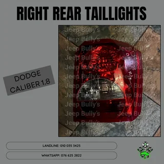 Dodge Caliber Right Rear Taillights