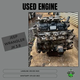 Jeep Wrangler Jk 3.8 Used Engine For Sale