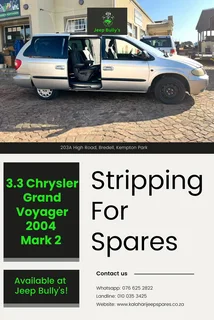 Breaking for Spares: 3.3 Chrysler Grand Voyager