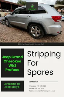 Jeep Grand Cherokee Wk2 Spares