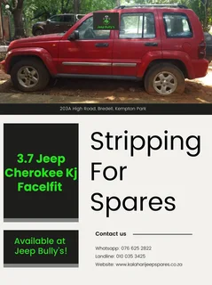 Spares for 3.7 Jeep Grand Cherokee Kj Facelift