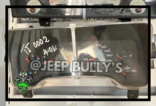 Jeep Wrangler TJ Cluster
