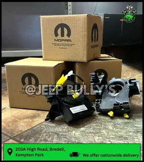 Brand New Clocksprings Available At Jeep Bully's. Fitted For Jeep,Dodge,Chrysler.